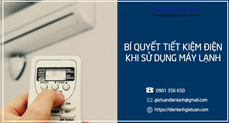 Bí quyết tiết kiệm điện khi sử dụng máy điều hòa