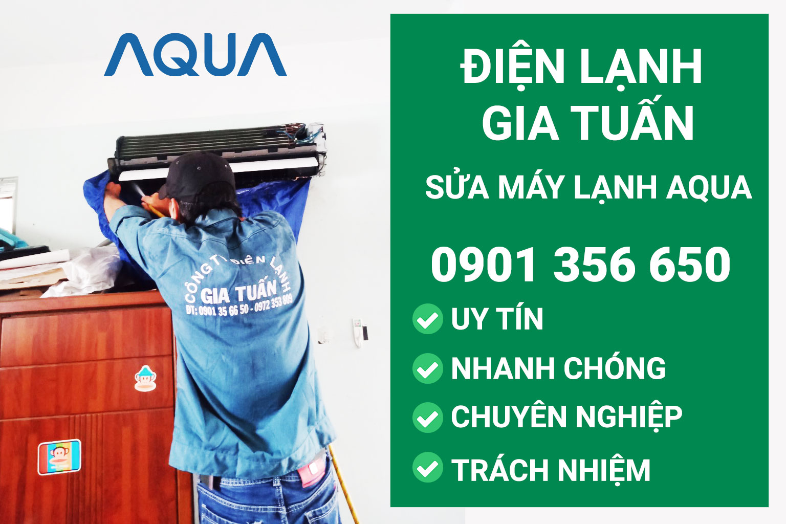 Sửa máy lạnh Aqua Inverter 15 sửa máy lạnh Aqua