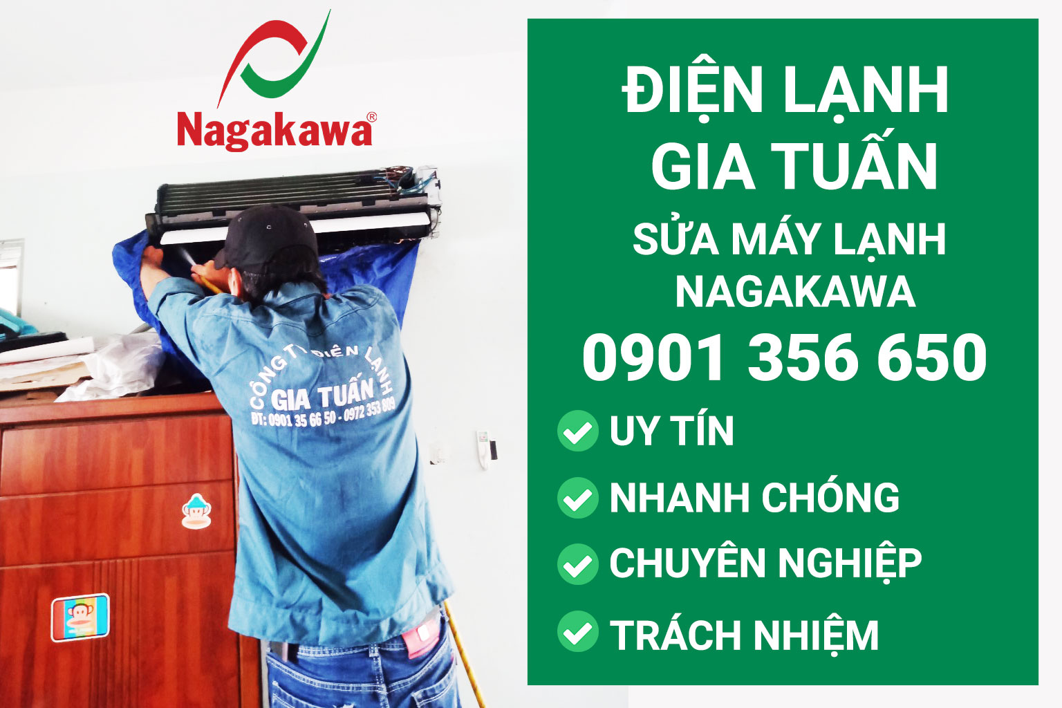 Sửa máy lạnh Nagakawa 16 Sửa máy lạnh Nagakawa
