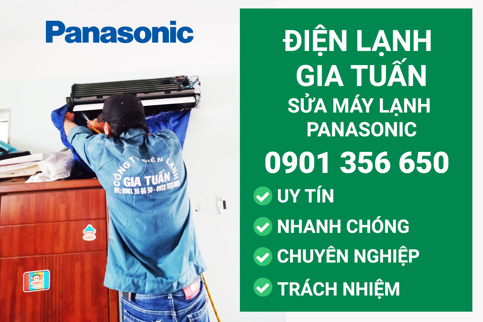 Sửa máy lạnh Panasonic 15 Sửa máy lạnh Panasonic