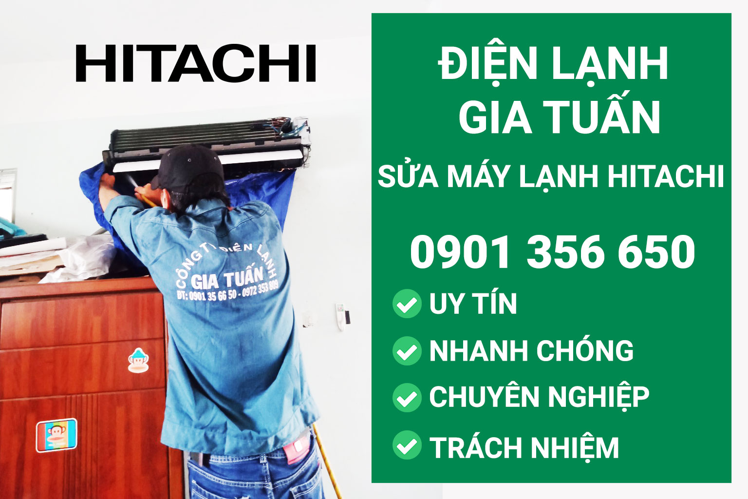 sua may lanh hitachi 1