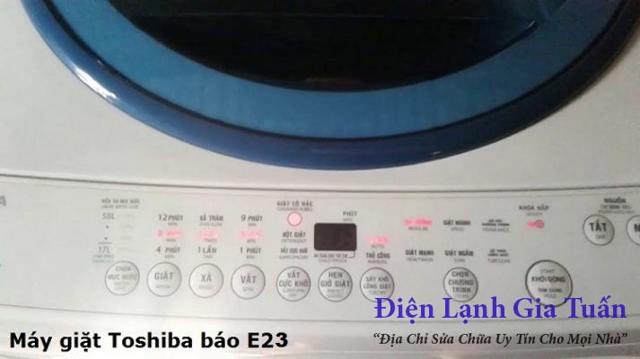 Máy giặt toshiba lỗi e23