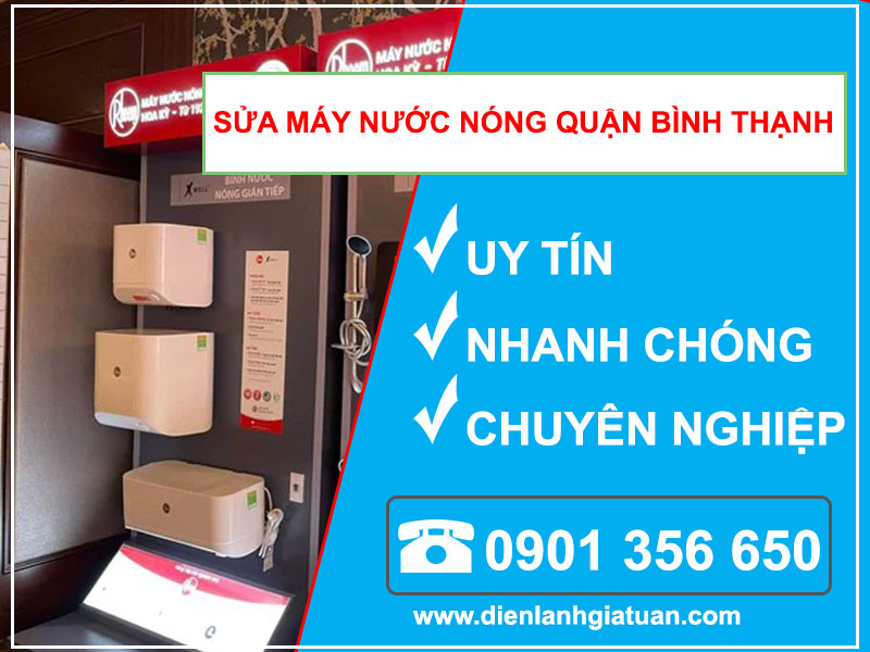 sửa máy nước nóng quận bình thạnh