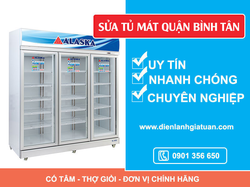 Dịch vụ sửa tủ mát tại Quận bình Tân tphcm