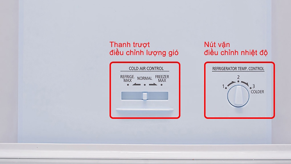 Cách khắc phục tiếng ồn rè rè của tủ lạnh ngay tại nhà 12 Điều chỉnh nhiệt độ phù hợp