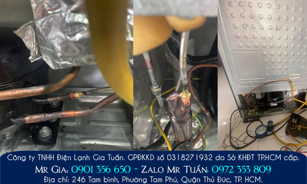 Nguyên nhân tủ lạnh bị rò rỉ gas