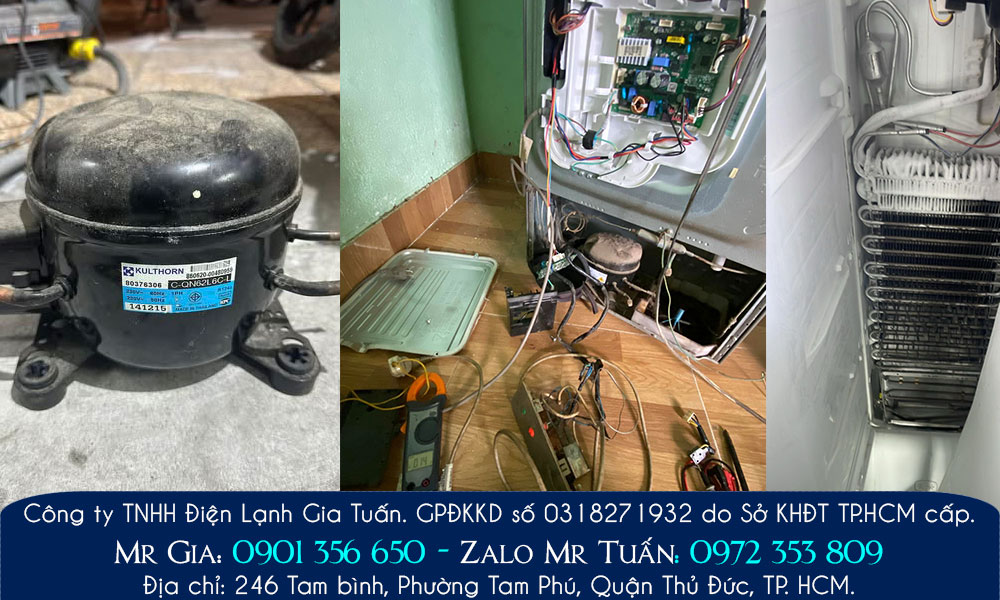 Cách kiểm tra tủ lạnh có bị rò rỉ gas hay không?