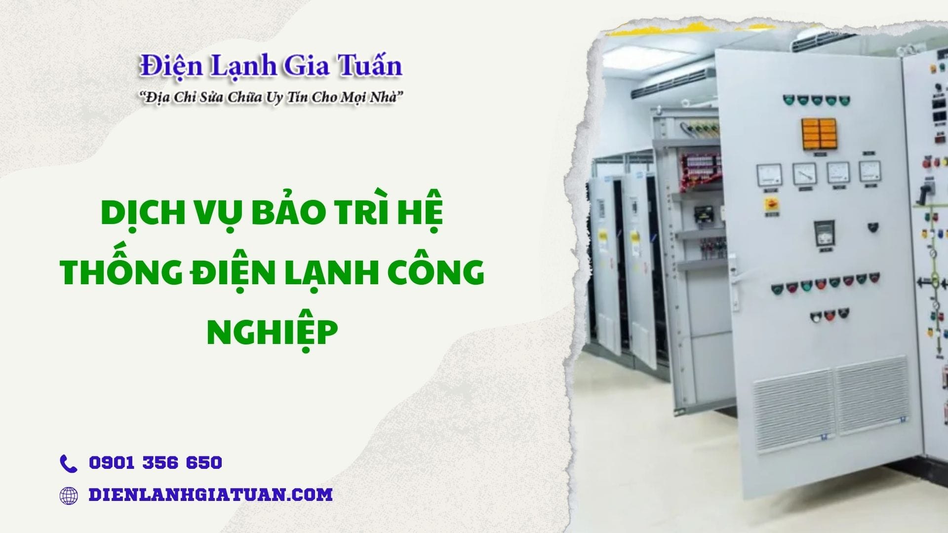 bao tri he thong dien lanh cong nghiep