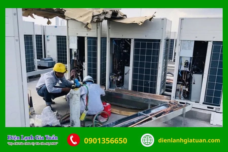 Dịch vụ bảo trì hệ thống điều hòa VRV/VRF 7 bao tri he thong dieu hoa vrv vrf 2