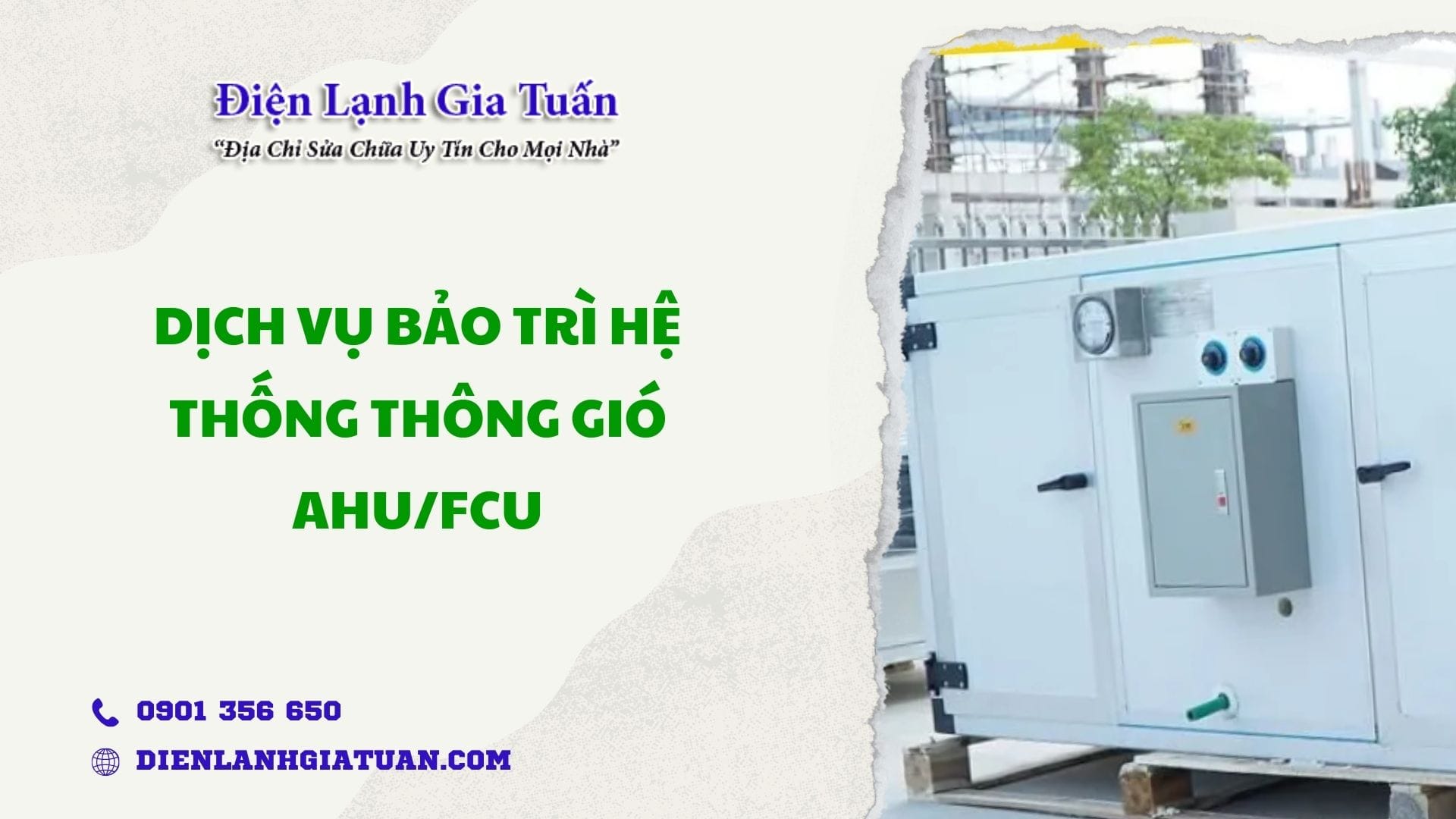 bao tri he thong thong gio ahu fcu