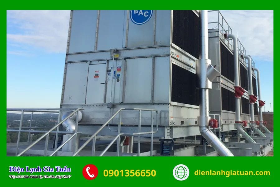 Dịch vụ bảo trì tháp giải nhiệt Cooling Tower 8 bao tri thap giai nhiet cooling tower 3