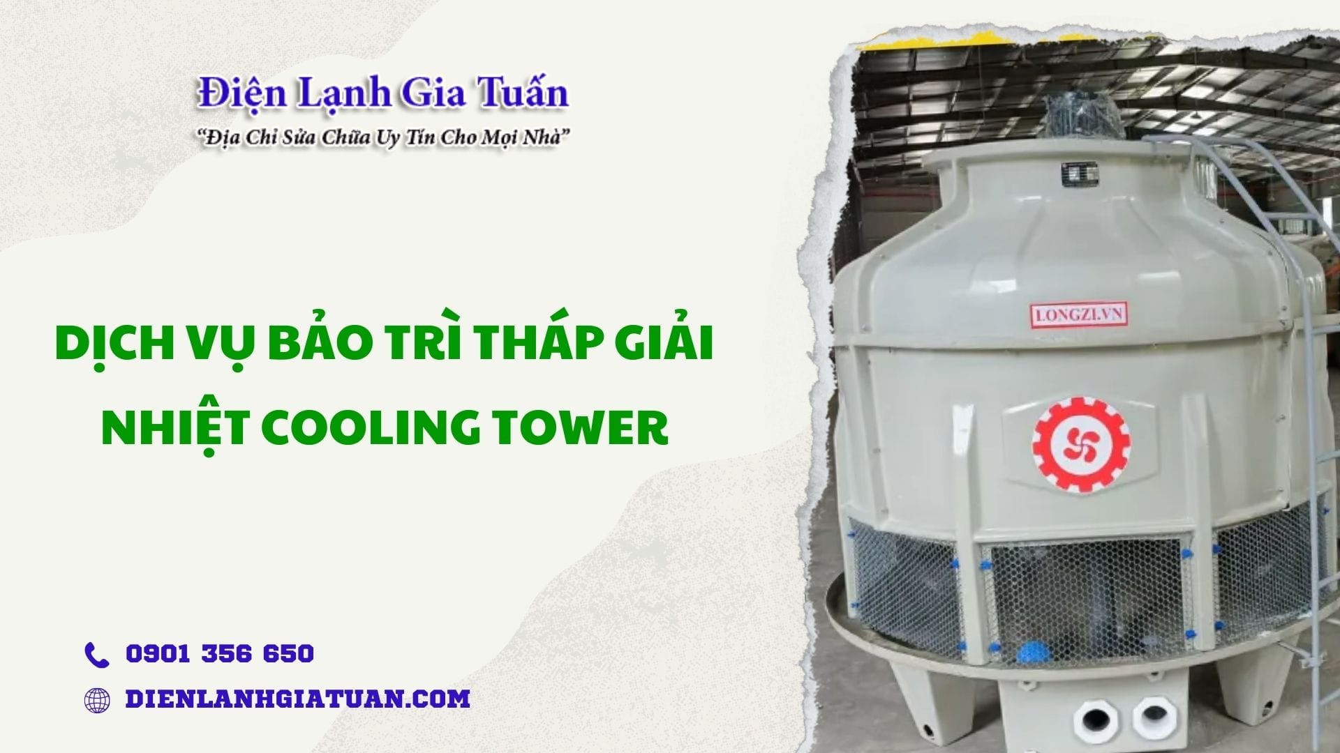 bao tri thap giai nhiet cooling tower