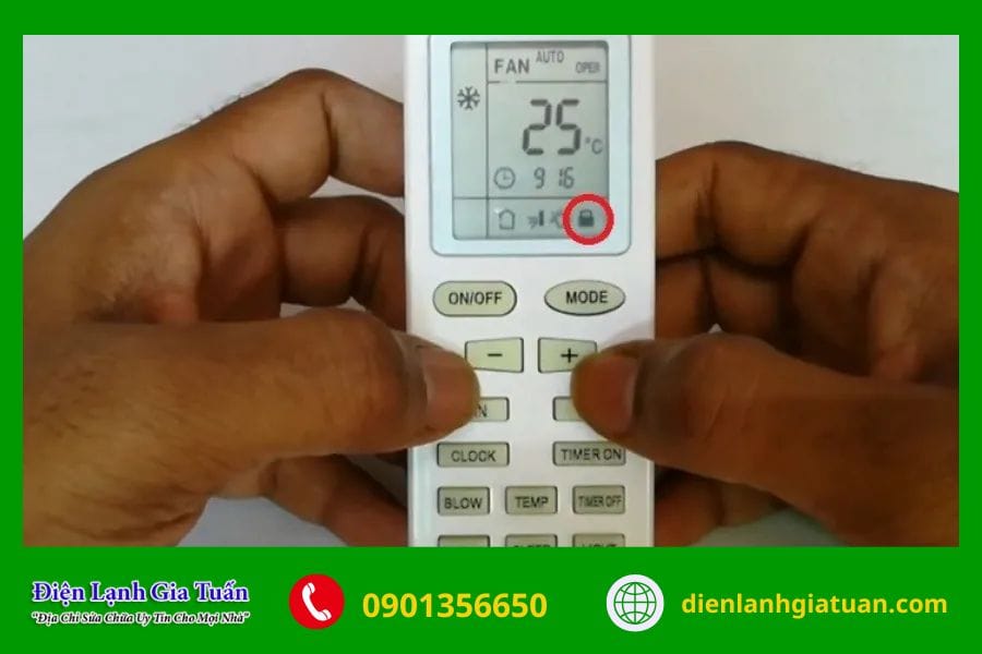 Bật mí cách chỉnh điều khiển điều hòa bị khóa 6 dieu khien dieu hoa bi khoa 3
