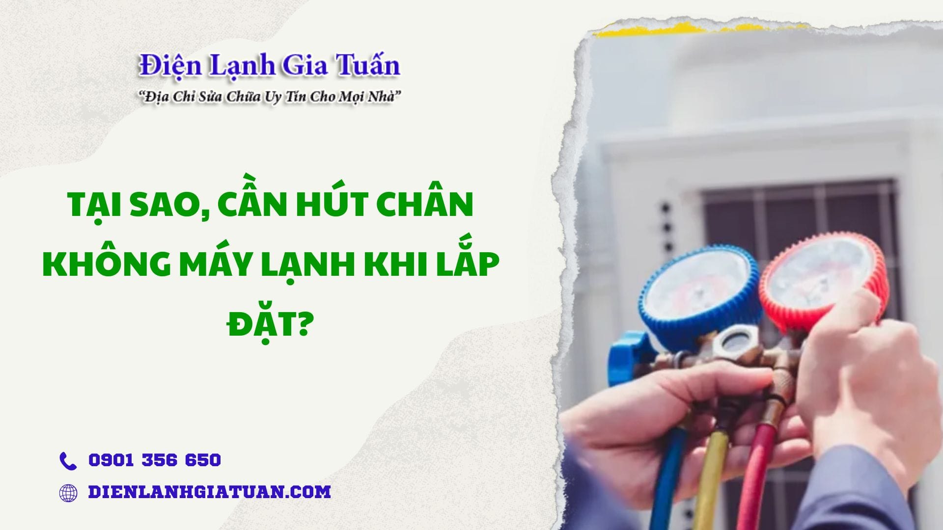 hut chan khong may lanh