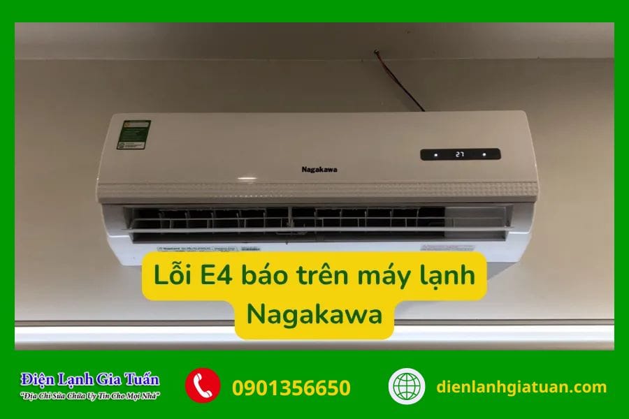 Lỗi E4 điều hòa Nagakawa: Nguyên nhân & cách khắc phục 7 loi e4 dieu hoa nagakawa 1