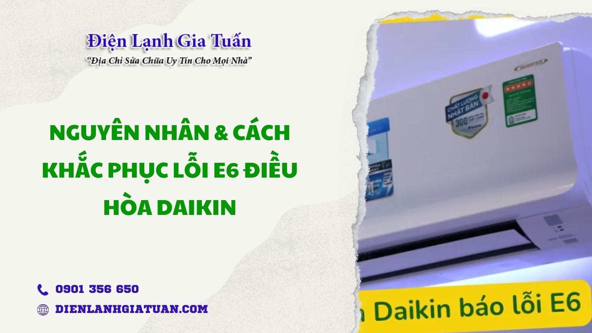 loi e6 dieu hoa daikin