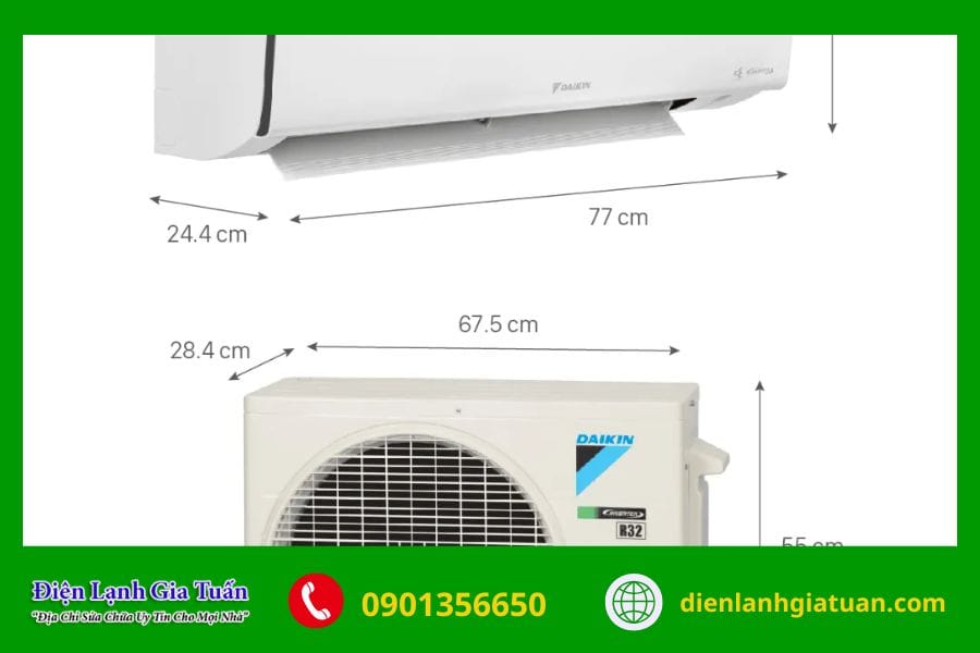 Nguyên nhân lỗi EA điều hòa Daikin và cách khắc phục 8 loi ea dieu hoa daikin 1