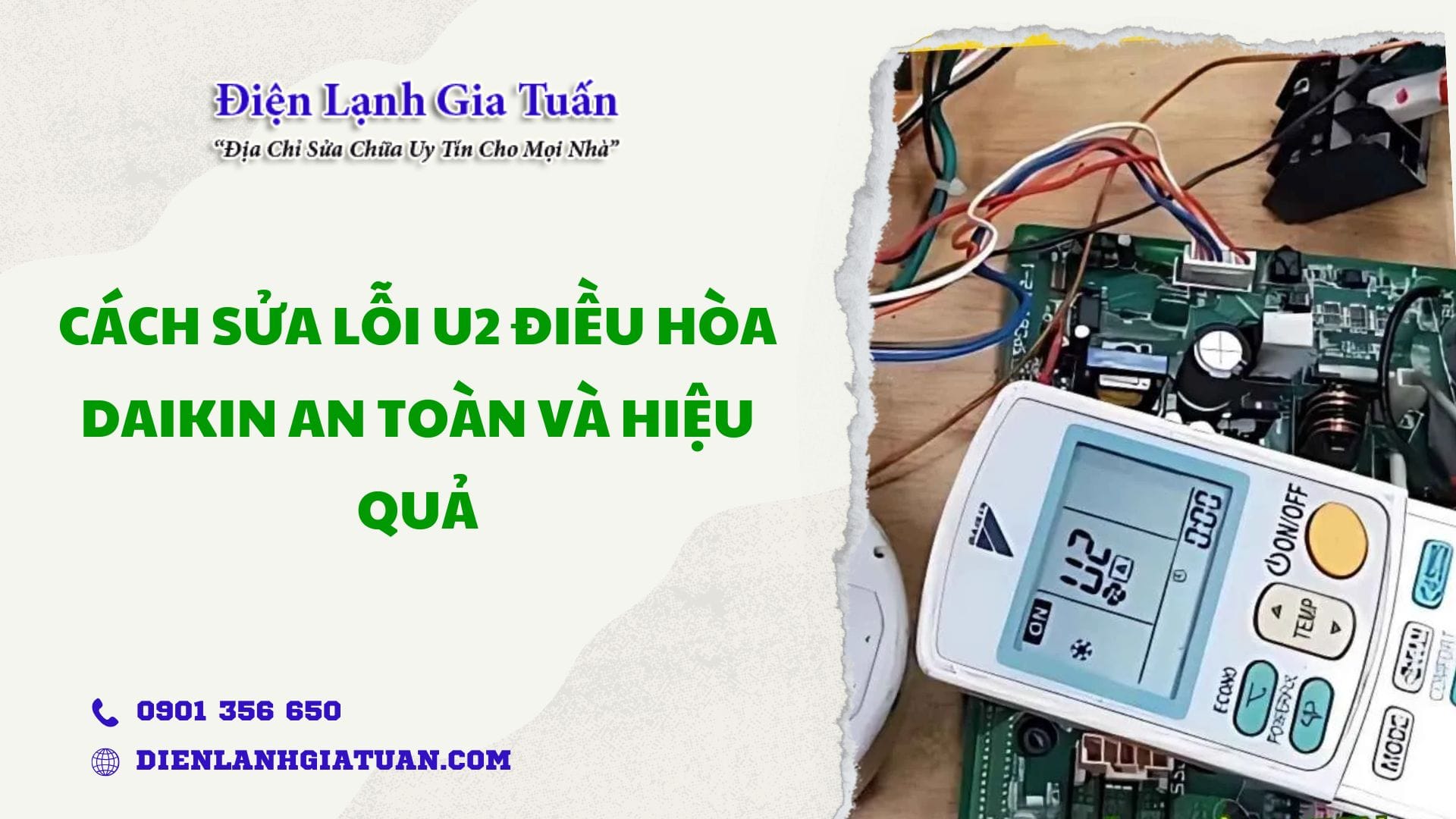 loi u2 dieu hoa daikin