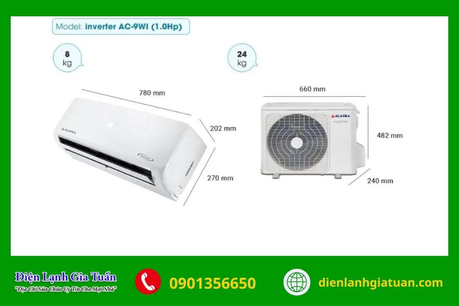 Cách khắc phục các mã lỗi máy lạnh Alaska Inverter đúng kỹ thuật 7 ma loi may lanh alaska inverter 1
