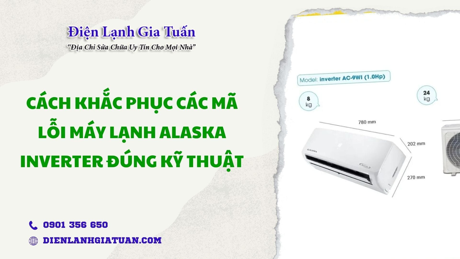 ma loi may lanh alaska inverter