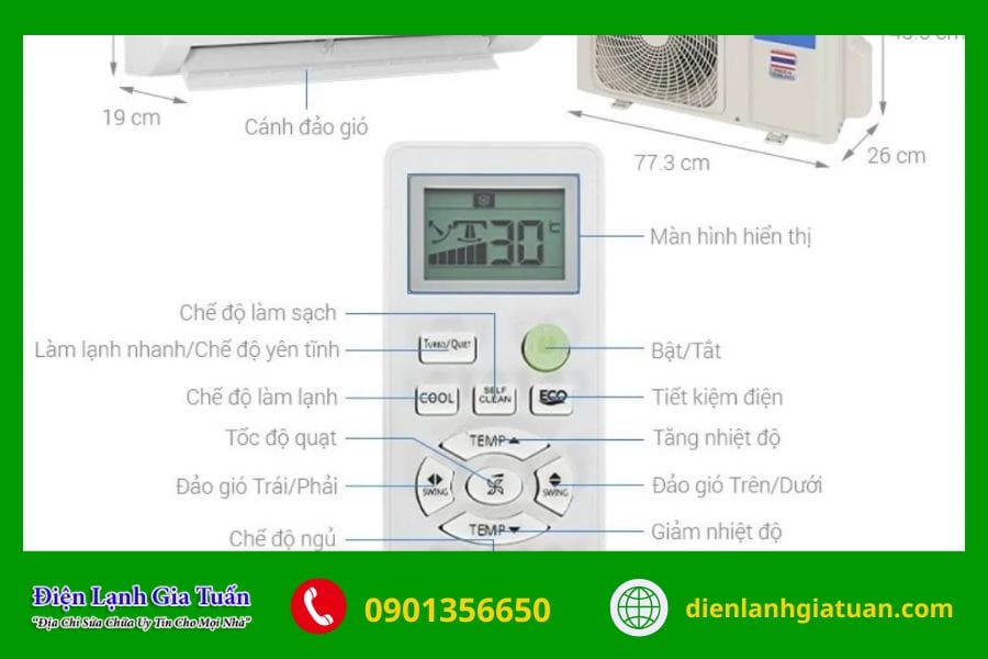 Tổng hợp các mã lỗi máy lạnh Aqua đầy đủ 6 ma loi may lanh aqua 3