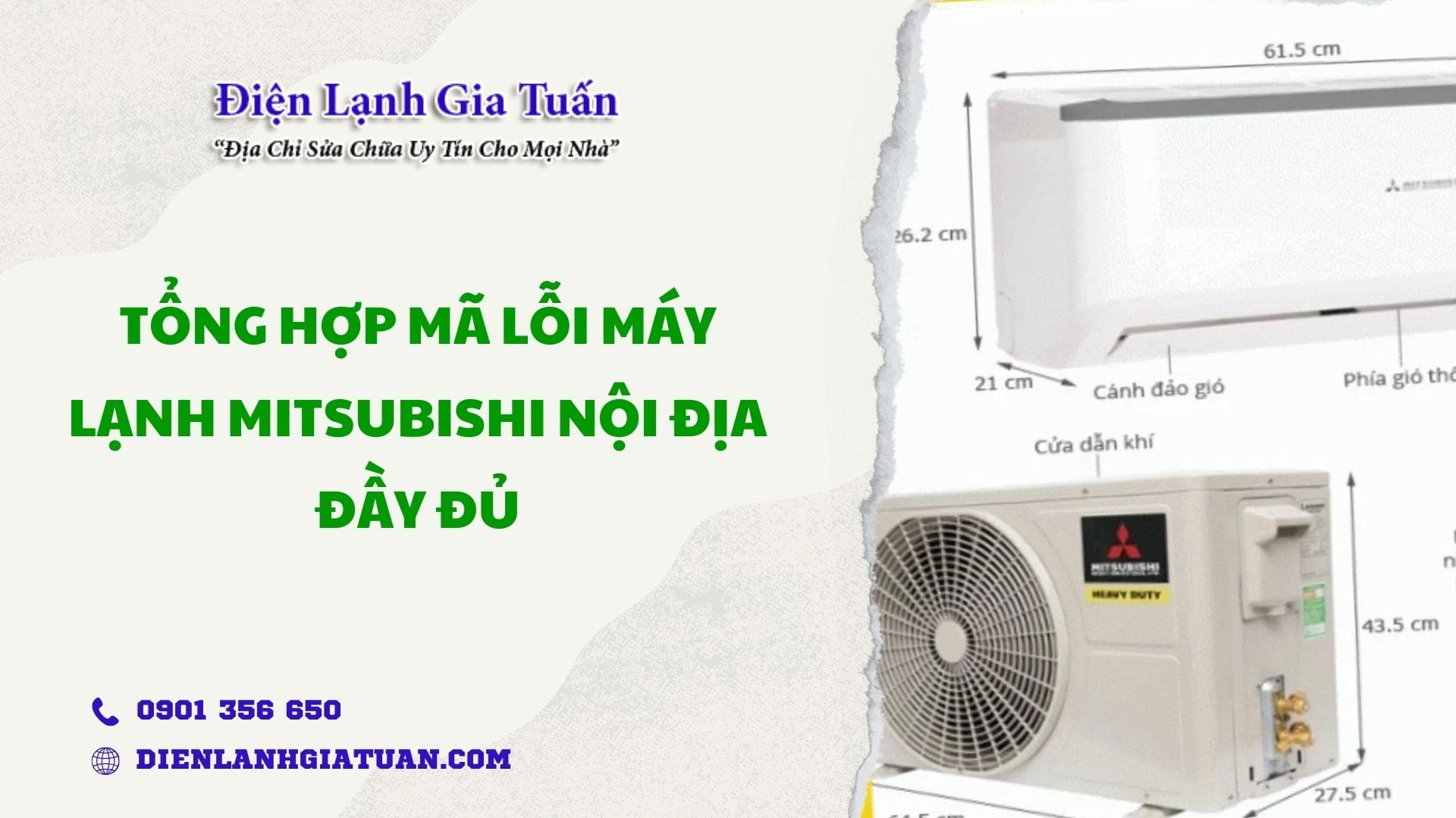 ma loi may lanh mitsubishi noi dia