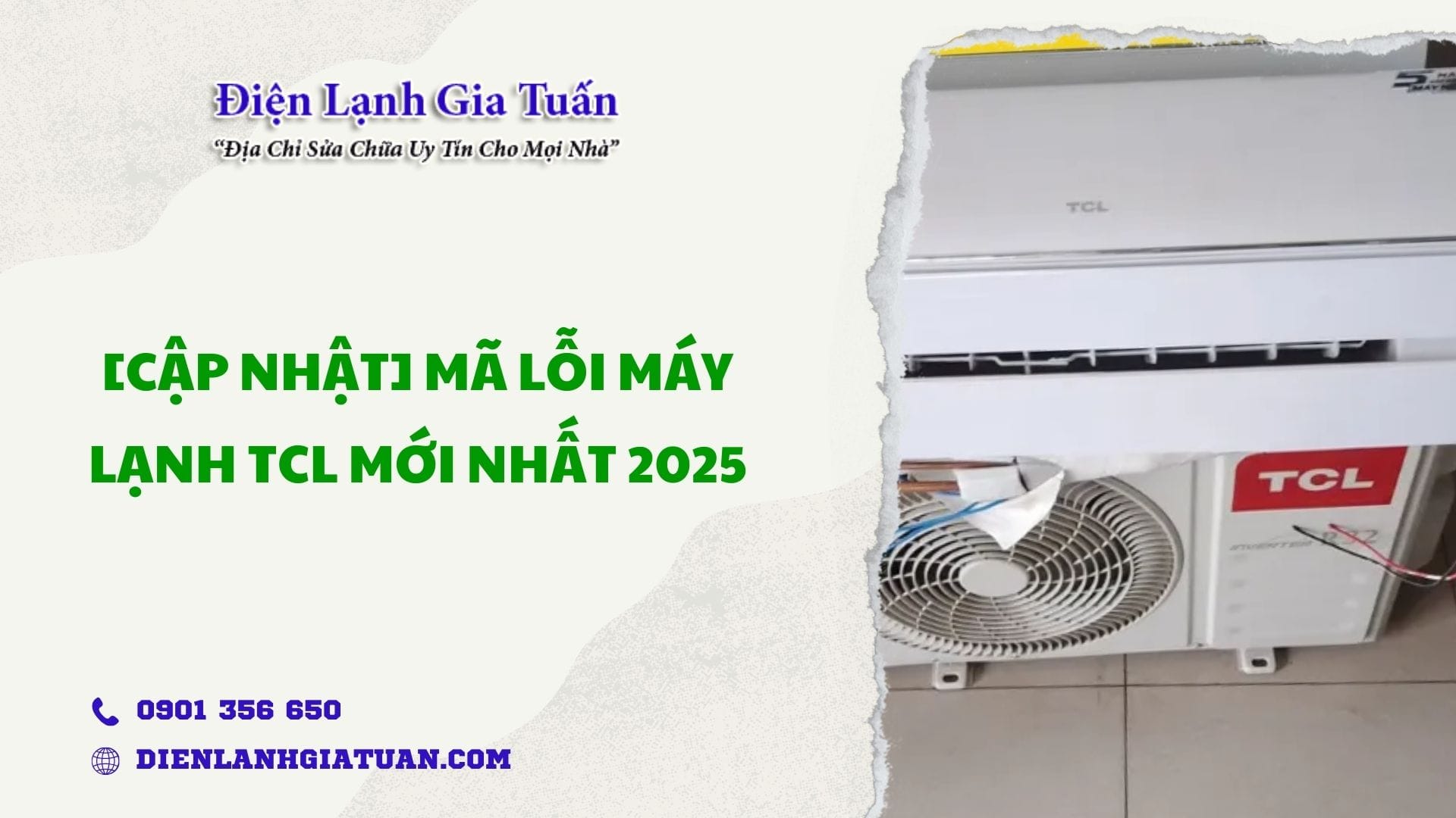 ma loi may lanh tcl