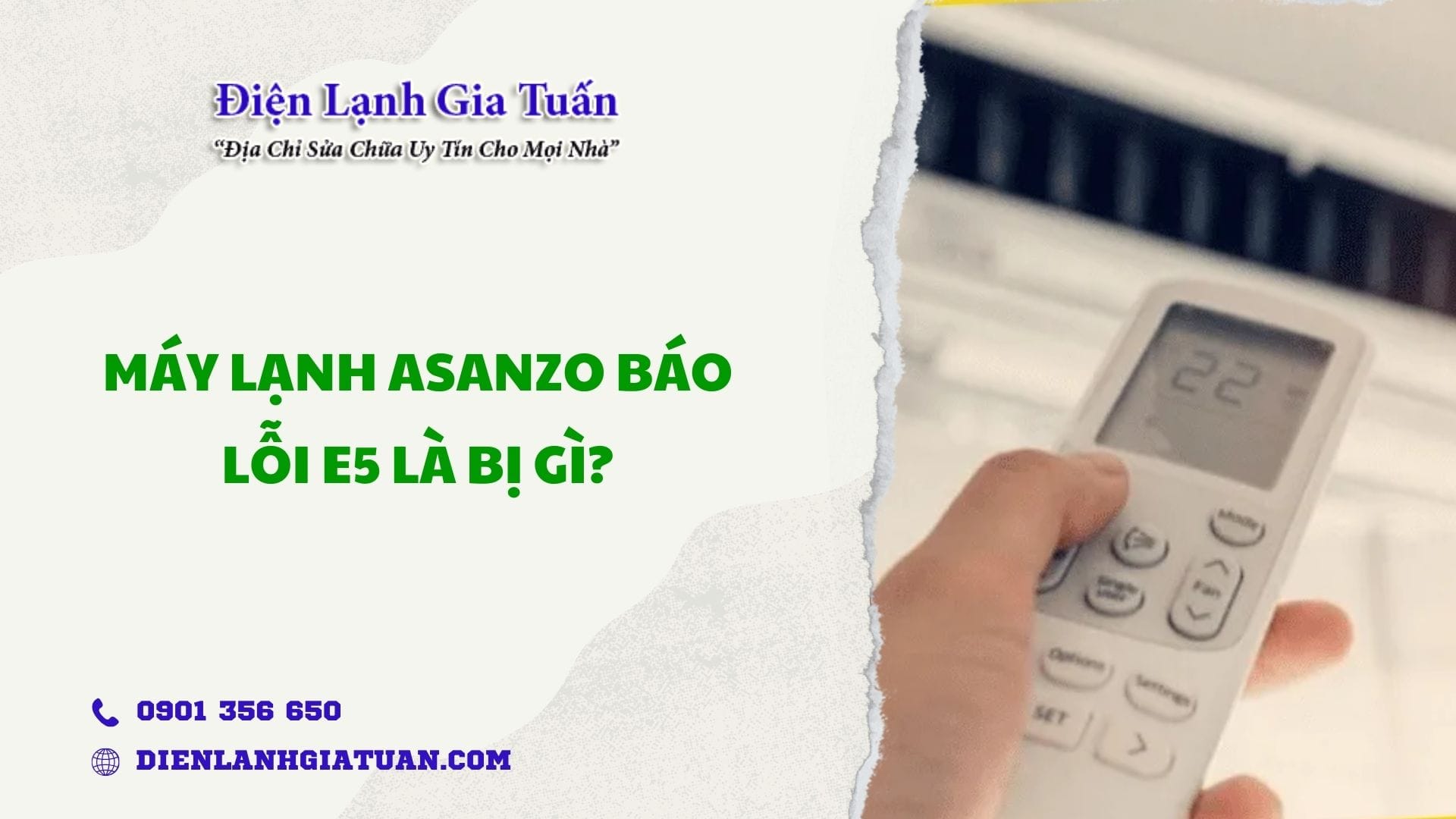 may lanh asanzo bao loi e5