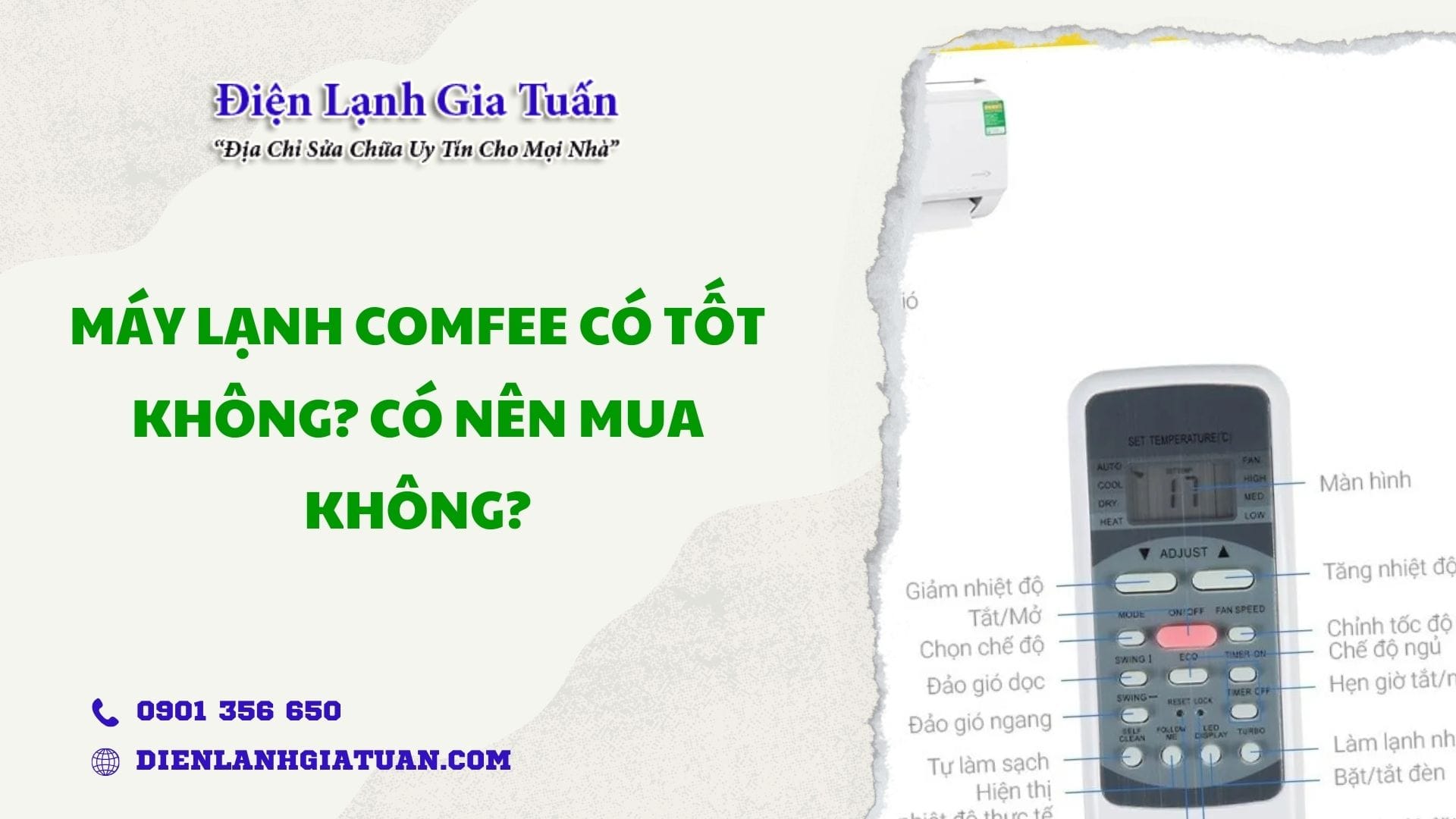 may lanh comfee co tot khong