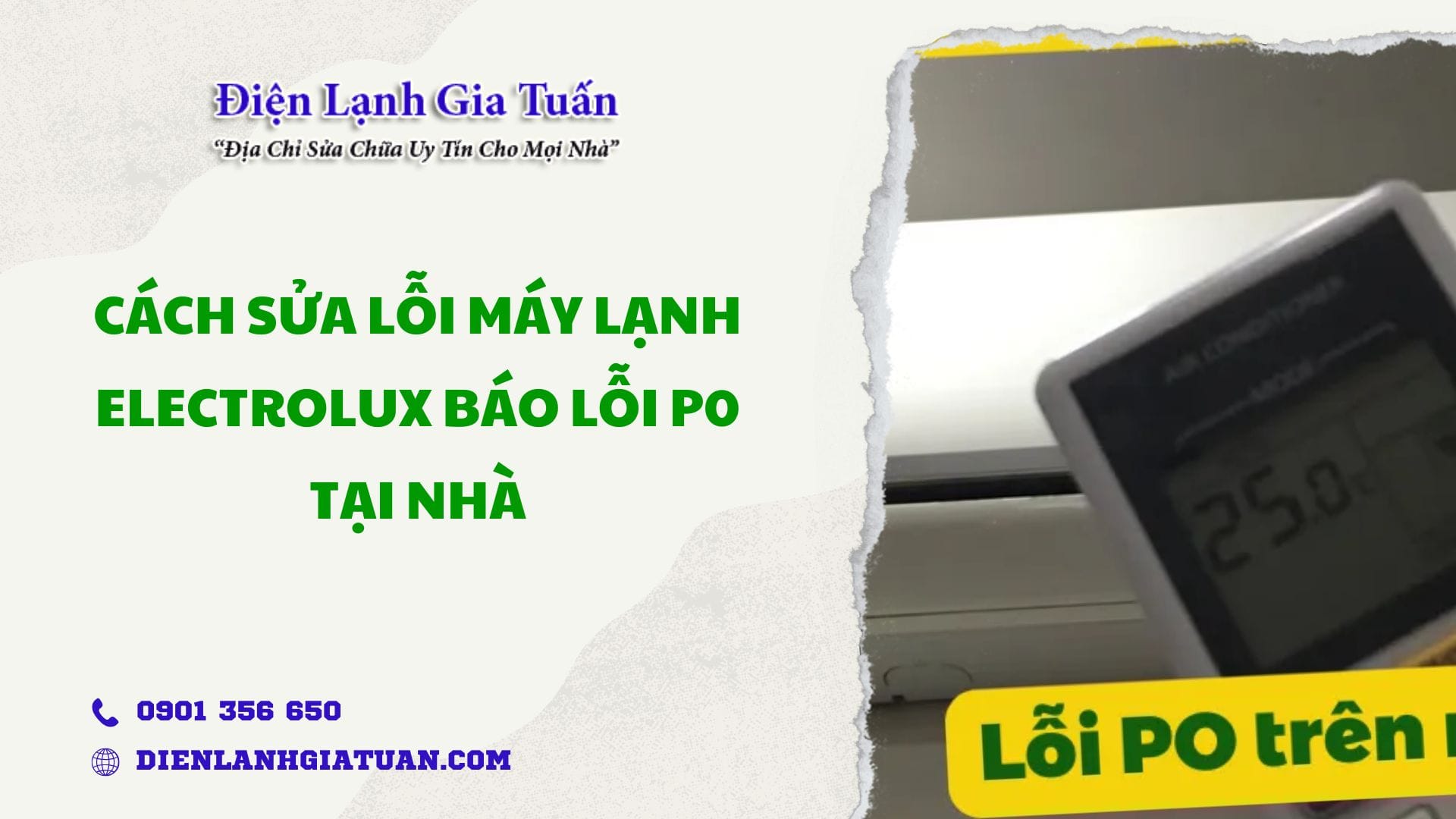 may lanh electrolux bao loi po