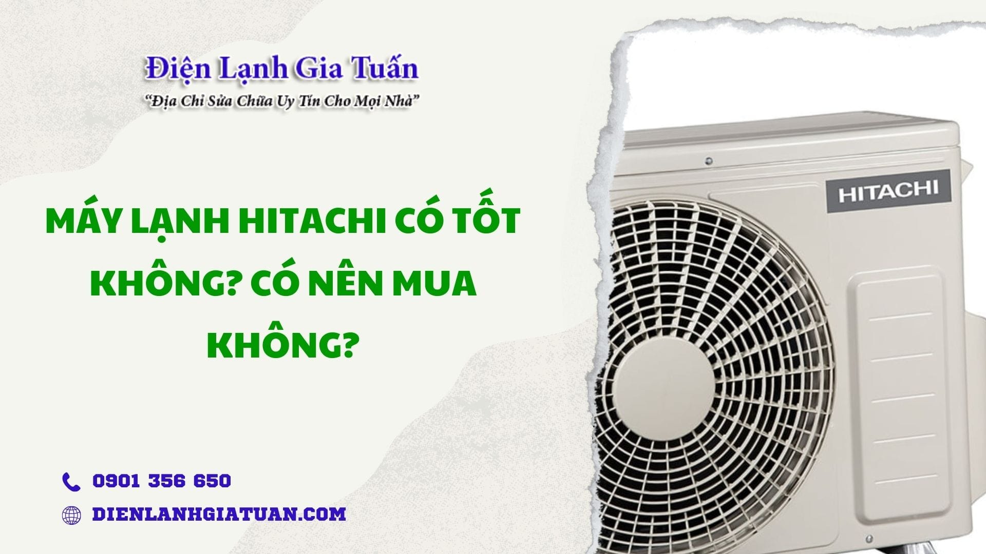 may lanh hitachi co tot khong