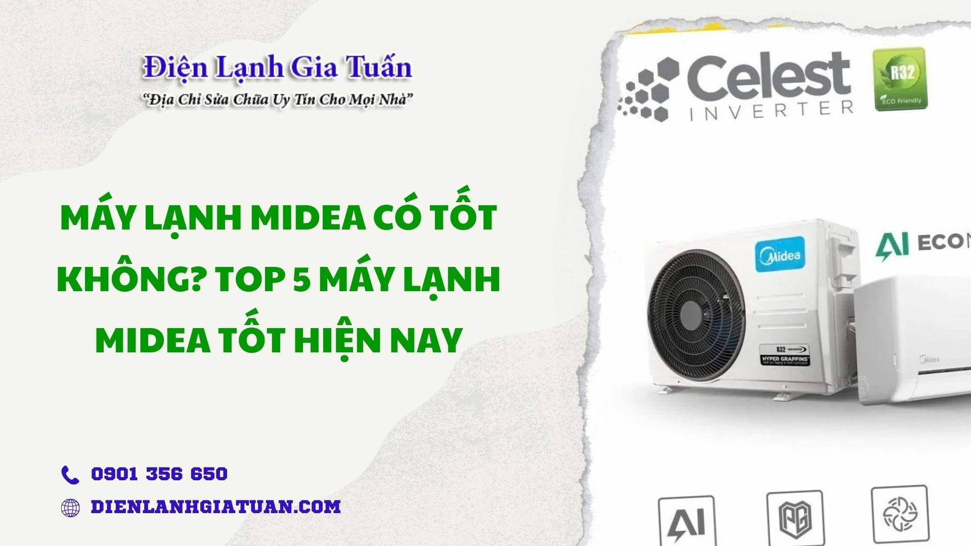 may lanh midea co tot khong