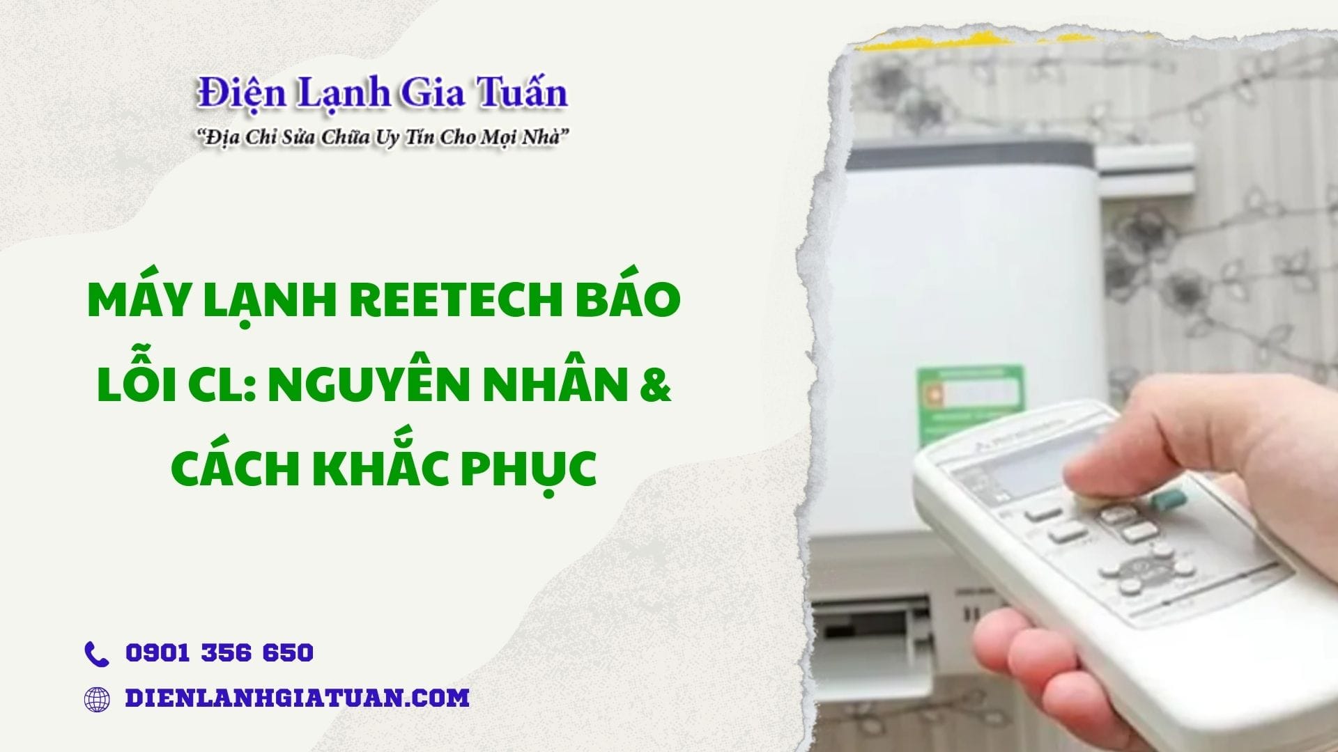may lanh reetech bao loi cl