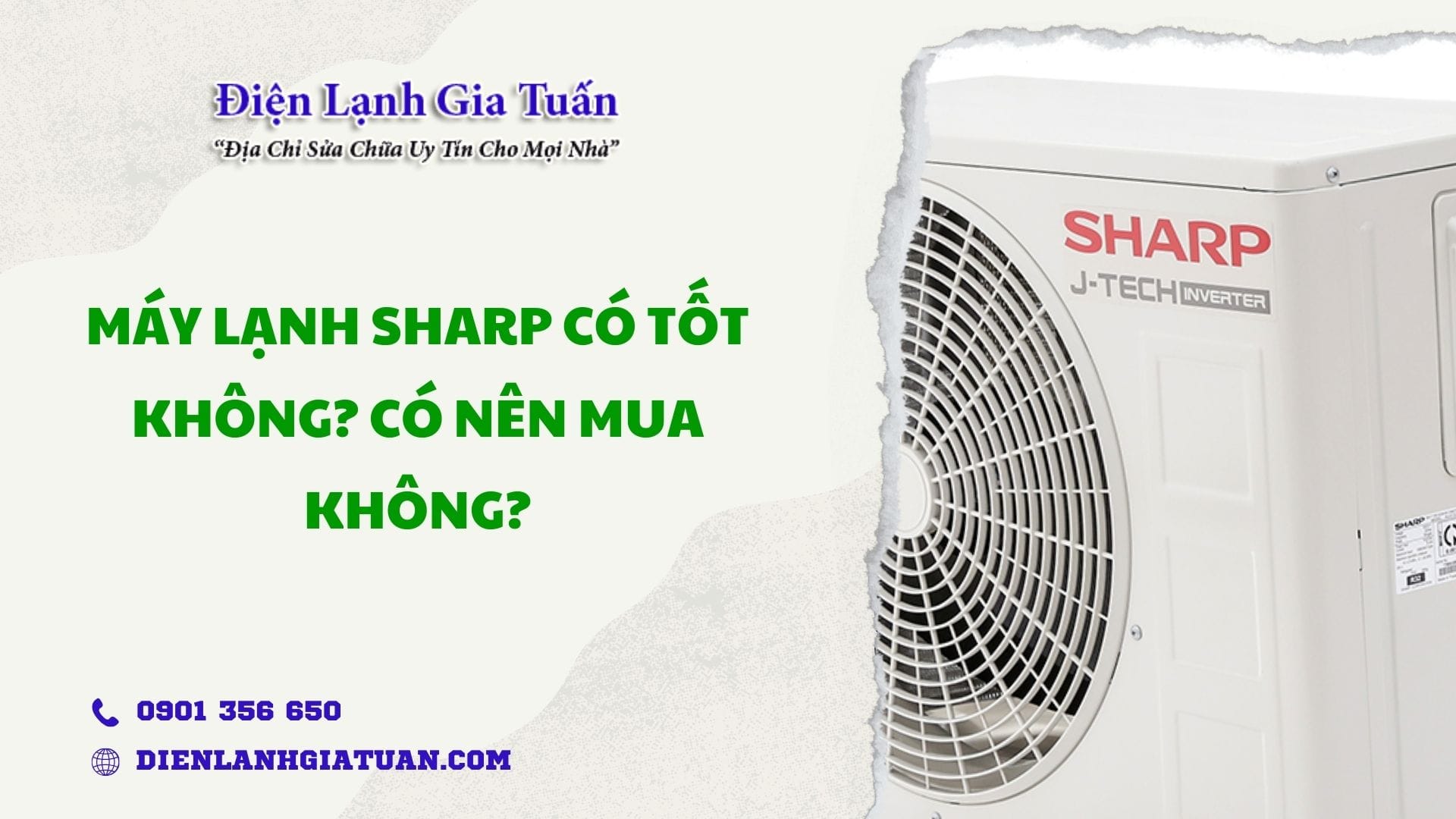 may lanh sharp co tot khong