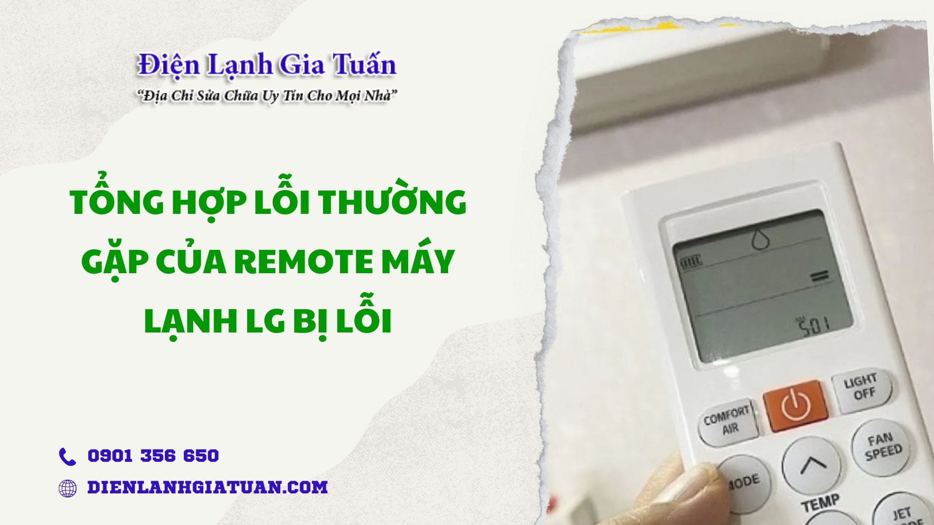 remote may lanh lg bi loi