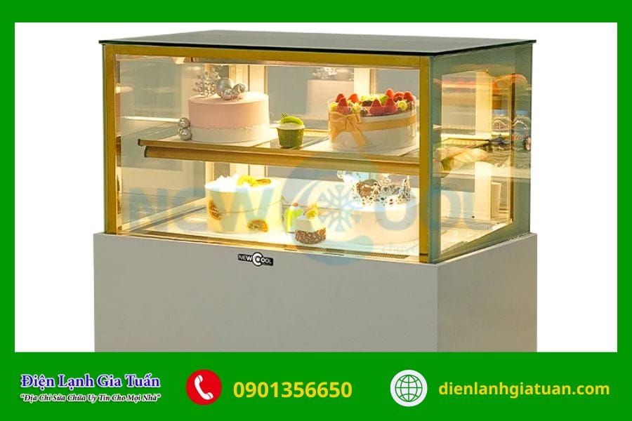 Dịch vụ sửa tủ trưng bày bánh kem tại TP.HCM & Các tỉnh lân cận 7 sua tu trung bay banh kem 1