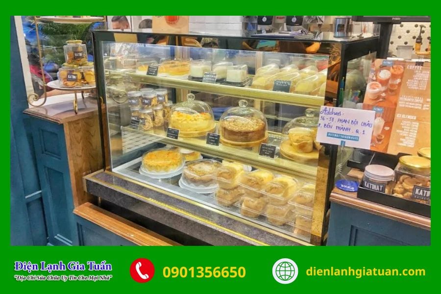 Dịch vụ sửa tủ trưng bày bánh kem tại TP.HCM & Các tỉnh lân cận 11 sua tu trung bay banh kem 5