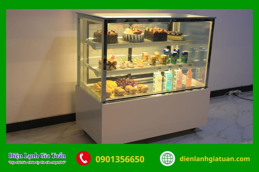 Dịch vụ sửa tủ trưng bày bánh kem tại TP.HCM & Các tỉnh lân cận 12 sua tu trung bay banh kem 6