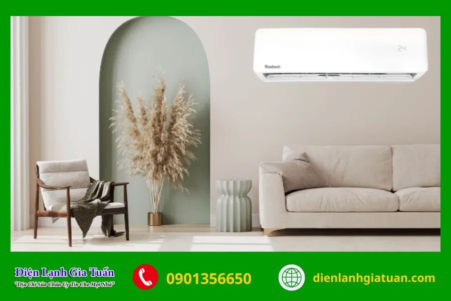 Hướng dẫn tháo lắp máy lạnh Reetech siêu dễ tại nhà 7 thao lap may lanh reetech 3