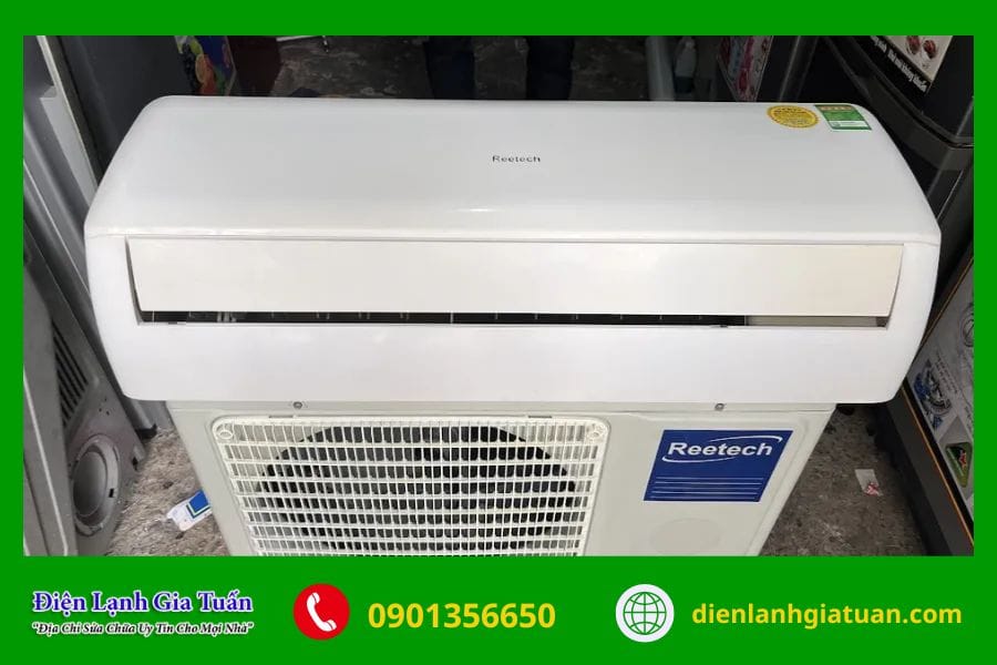 Hướng dẫn tháo lắp máy lạnh Reetech siêu dễ tại nhà 8 thao lap may lanh reetech 4