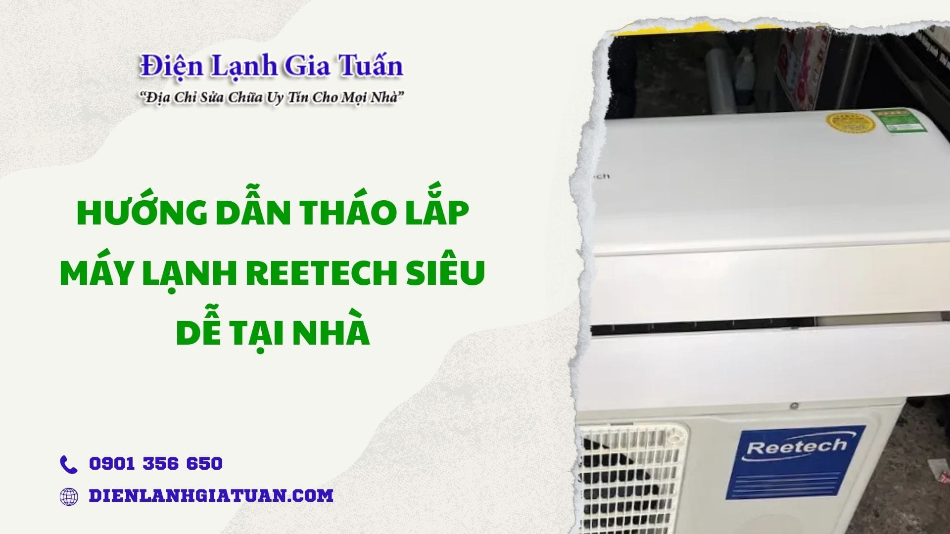 thao lap may lanh reetech