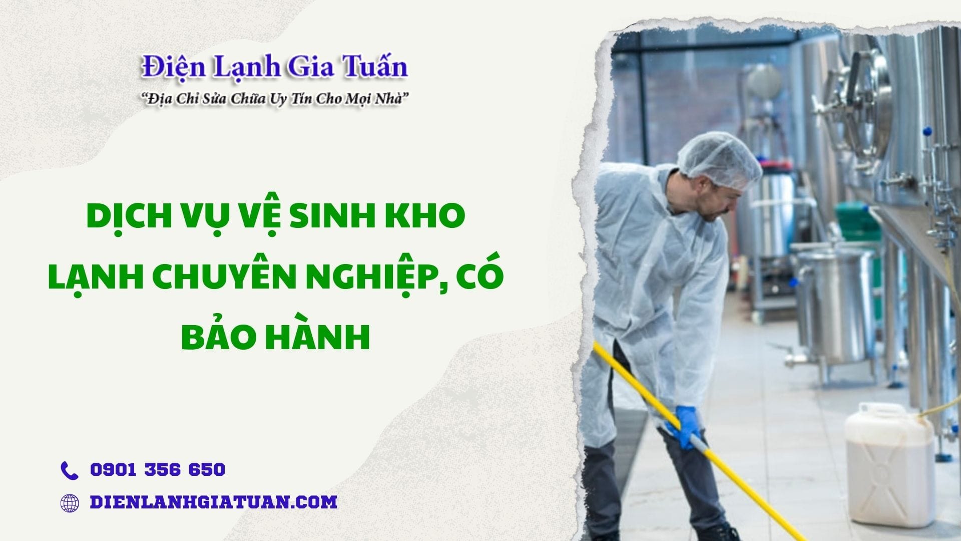 ve sinh kho lanh