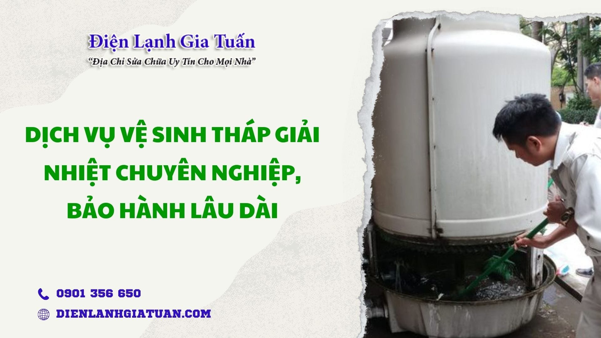 ve sinh thap giai nhiet